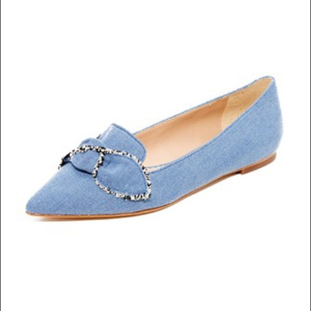 Sam Edelman • Rochester Denim Pointed Toe Flats